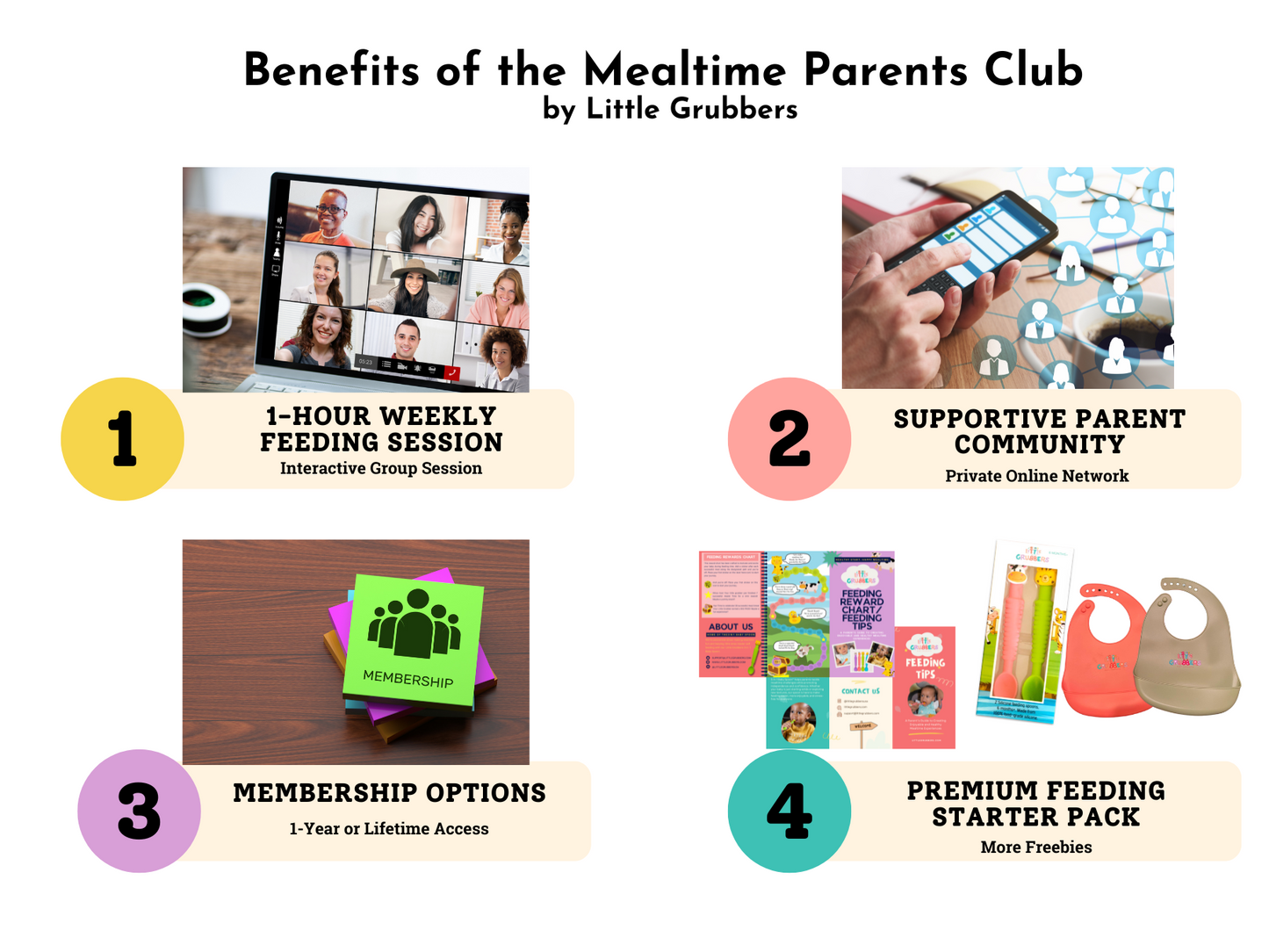 Mealtime Parent Club by Little Grubbers