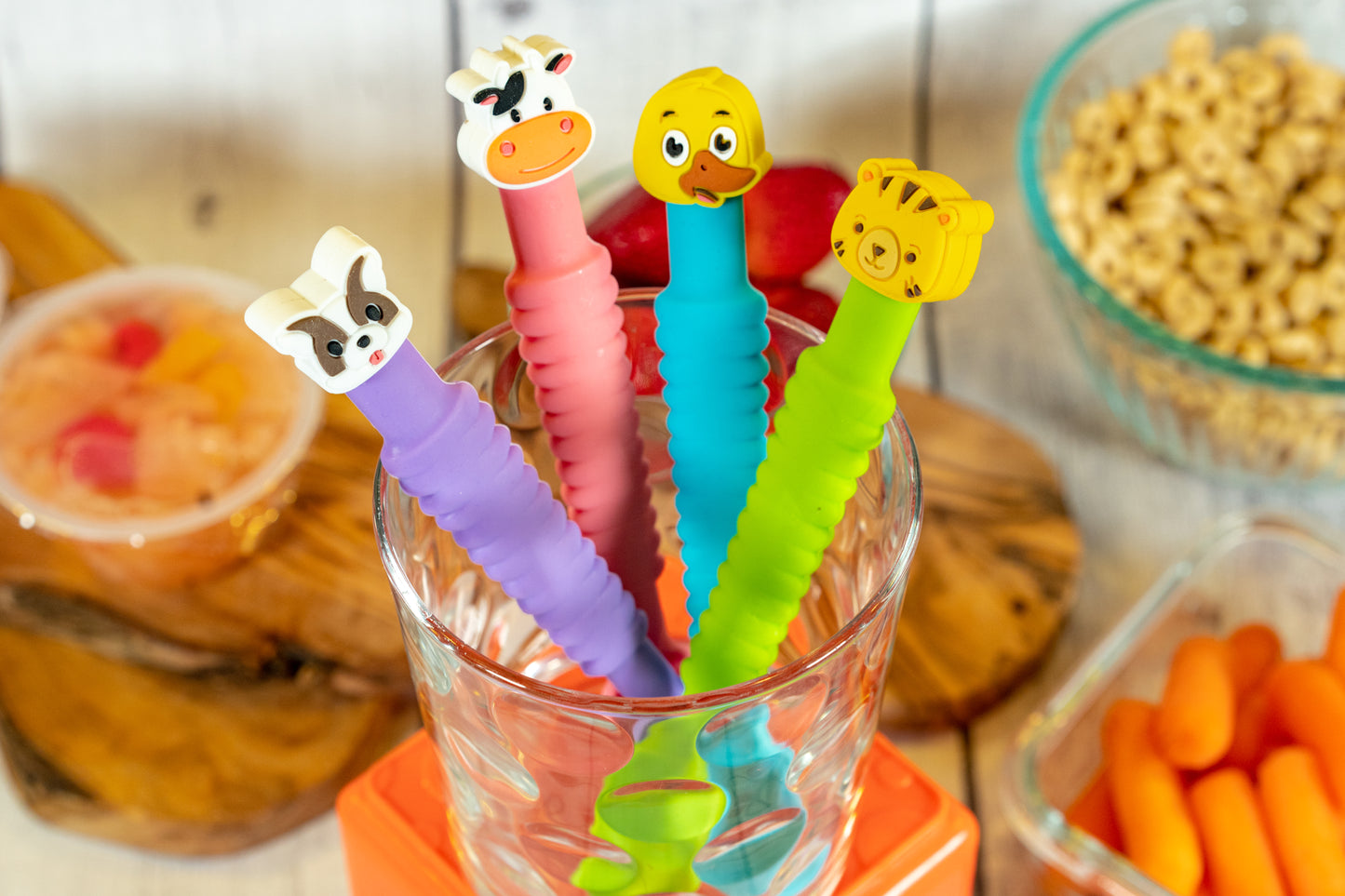 3-in-1 Silicone Baby Spoon ™ Full Set