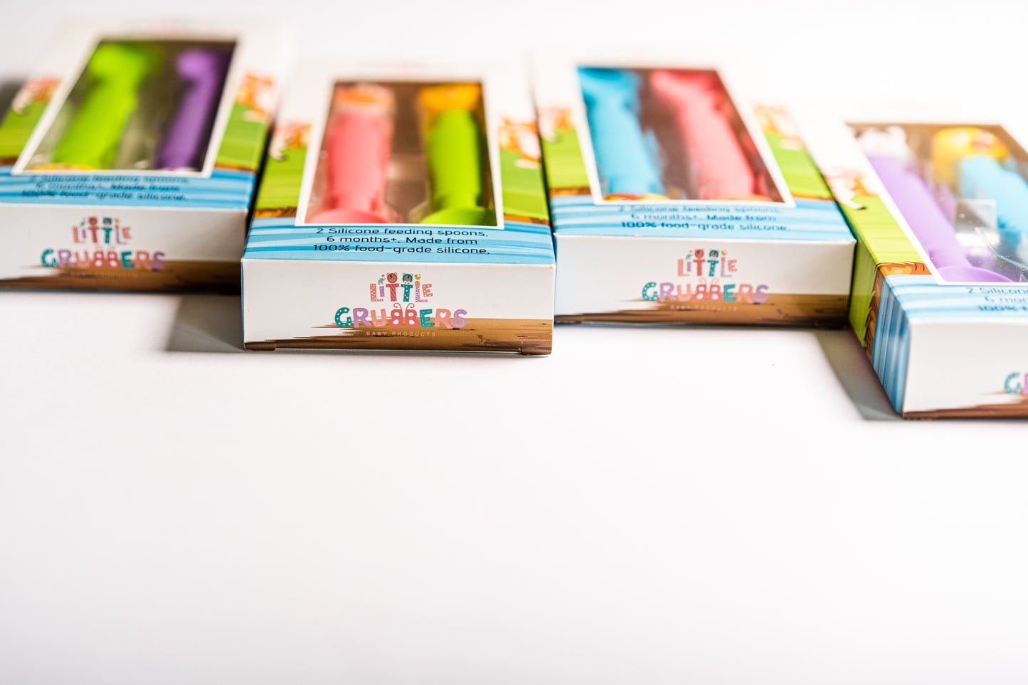 3-in-1 Silicone Baby Spoon ™ Full Set