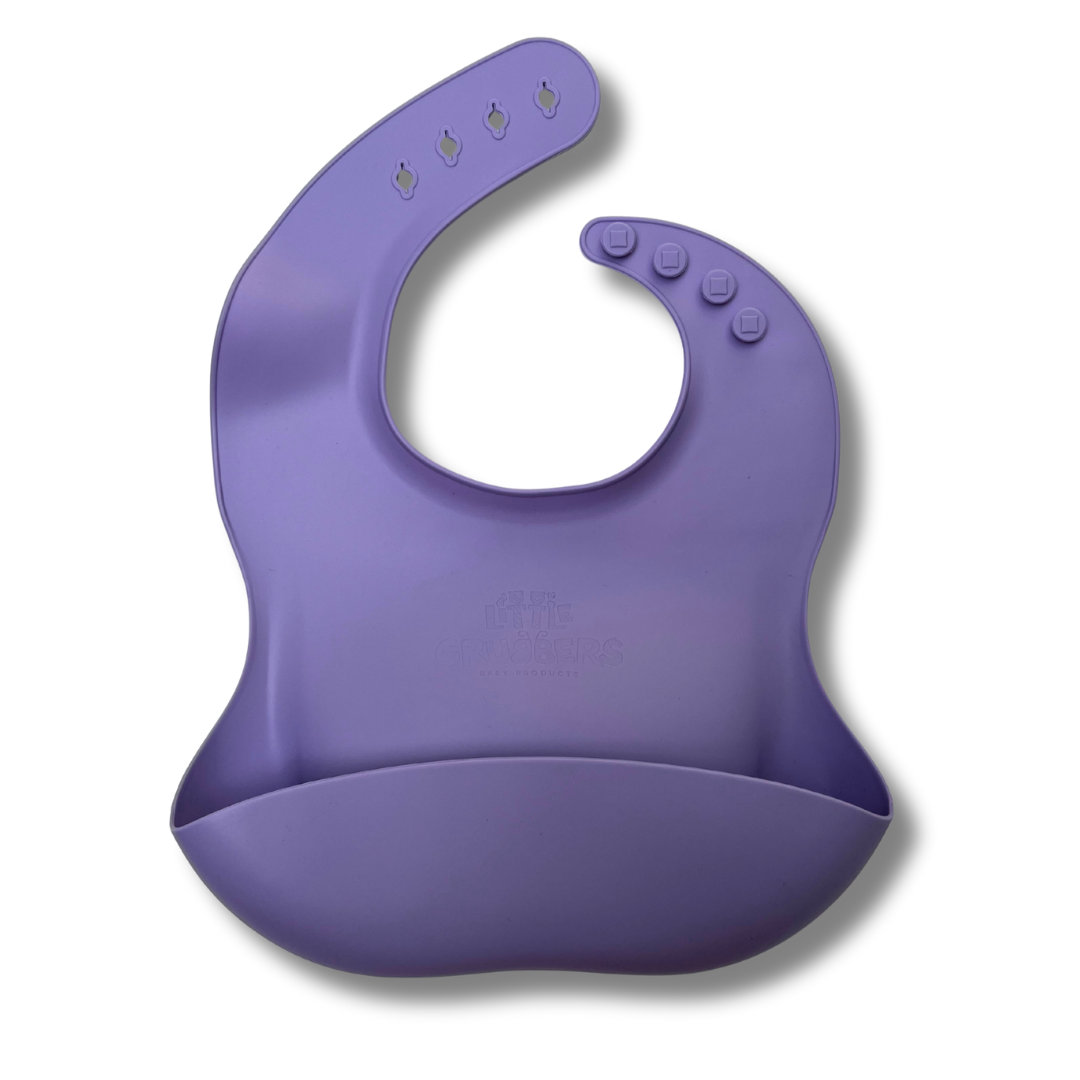 Silicone Bib by Little Grubbers