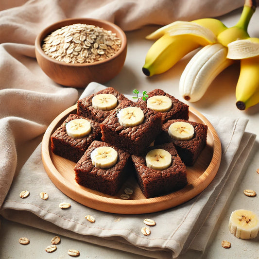 Baby-Friendly Banana Brownies – A Sweet and Healthy Treat for Little Hands!