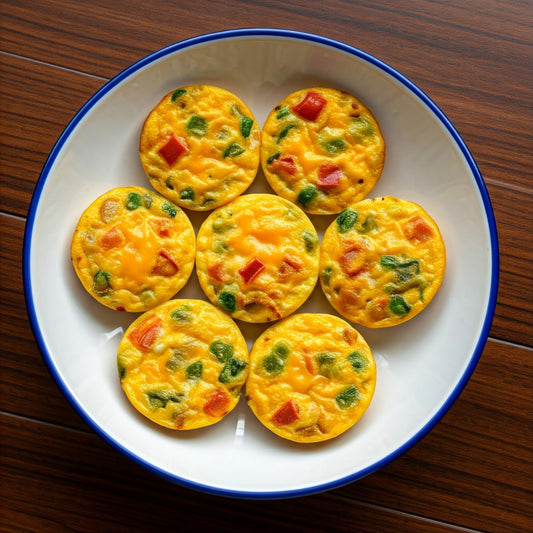 Veggie-Loaded Mini Frittatas: A Colorful Finger Food for BLW Babies