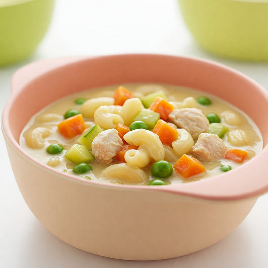 Creamy Chicken & Veggie "Sopas" for Babies: A Warm & Comforting Meal