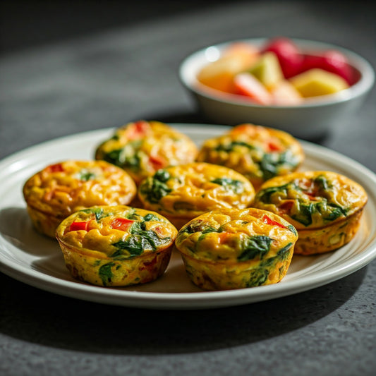 Healthy and Easy BLW Recipe: Veggie-Packed Egg Muffins