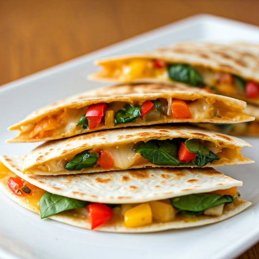 Cheesy Veggie Quesadillas – A Kid-Approved Snack!