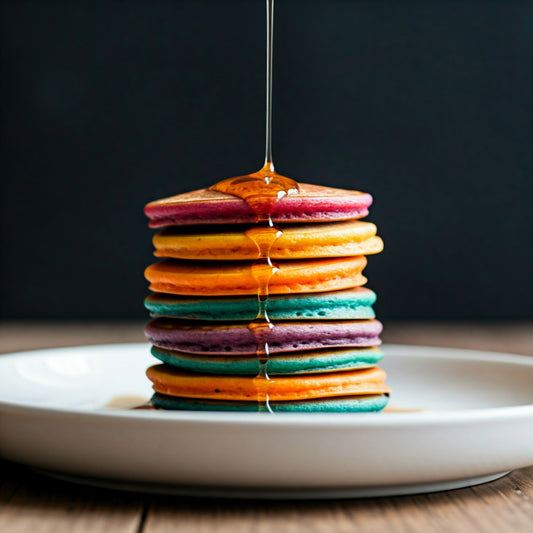 Rainbow Pancakes: A Fun and Colorful Breakfast for Kids!