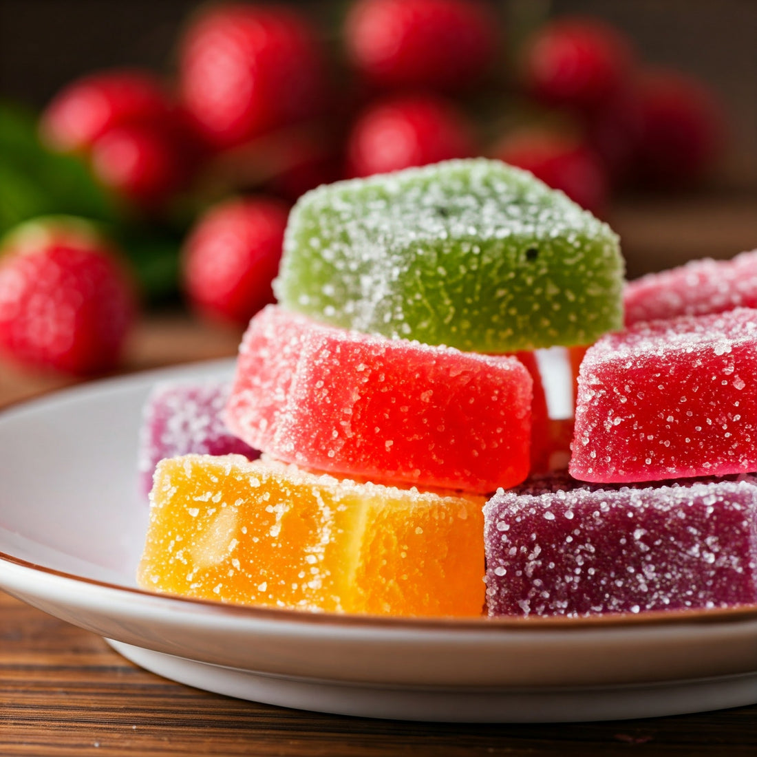 Fruity Gummies: Homemade Candy Using Fresh Fruits