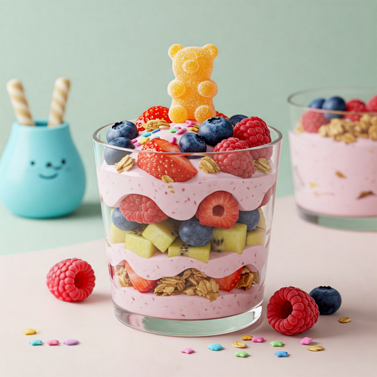 Yogurt Parfait with Fruit and Granola