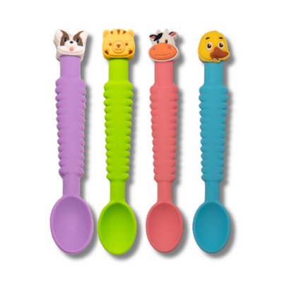 3-in-1 Silicone Baby Spoon ™ Full Set (FREE SHIPPING)