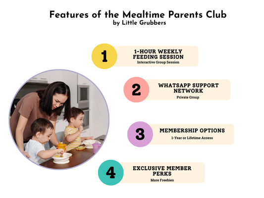 Mealtime Parent Club by Little Grubbers