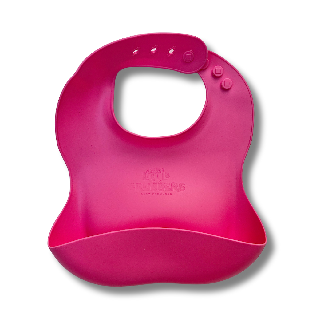 Silicone Bib by Little Grubbers